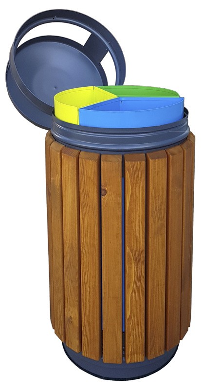 Inforecikla - Residuos - Caja de madera grande