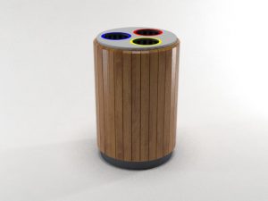 papelera-triple-reciclaje-listones-madera-grande