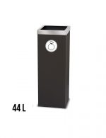 papelera-reciclaje-metalica-44-litros-grafito-color-gris