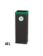 papelera-reciclaje-metalica-44-litros-grafito-verde
