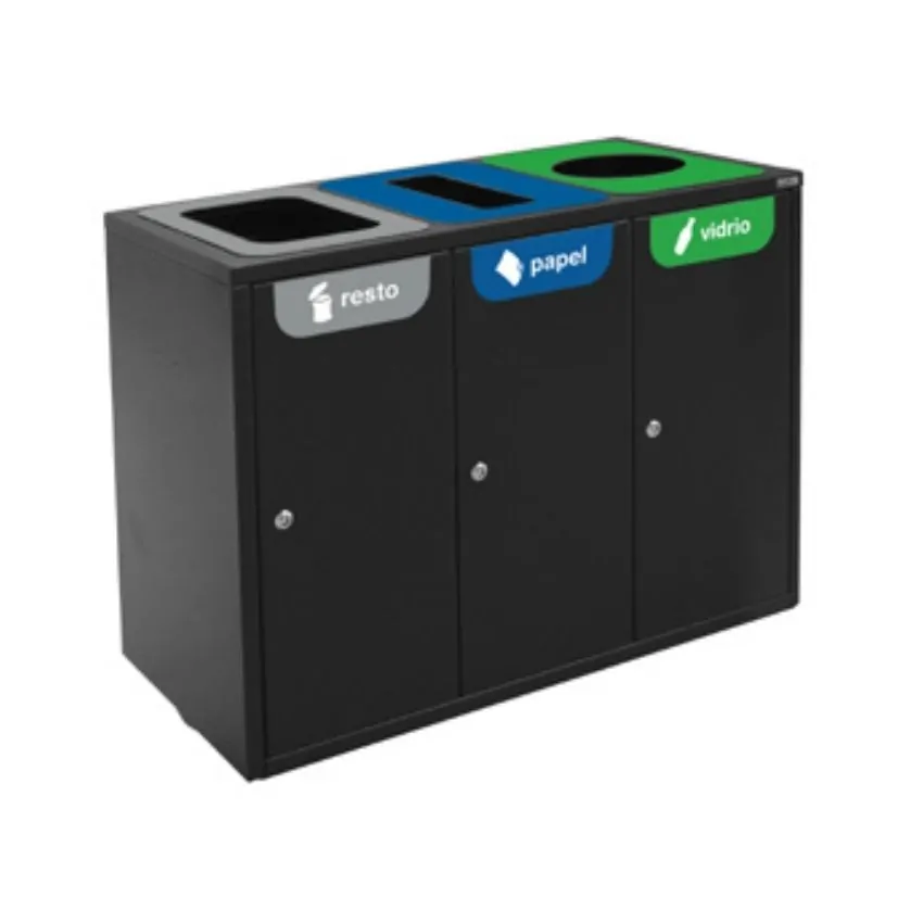 PAPELERA DE RECICLAJE URBANA